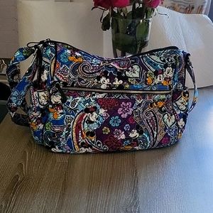 Vera Bradley Disney Shoulder Hipster Bag